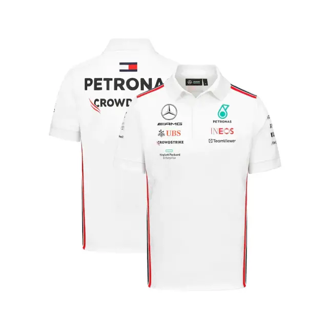 Mercedes AMG Petronas F1 2023 Driver Team Polo -White